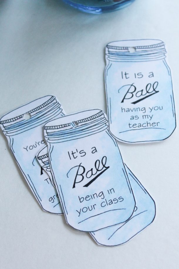 Teacher Appreciation Gift Ideas in a Mason Jar Angie Holden The