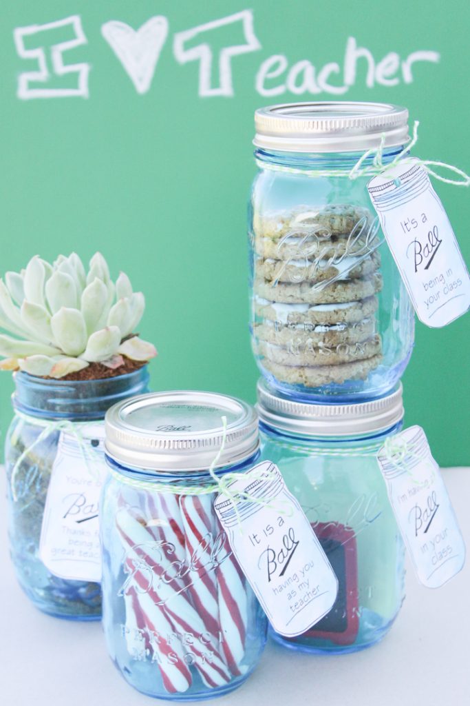 Teacher Appreciation Gift Ideas in a Mason Jar Angie Holden The Country Chic Cottage