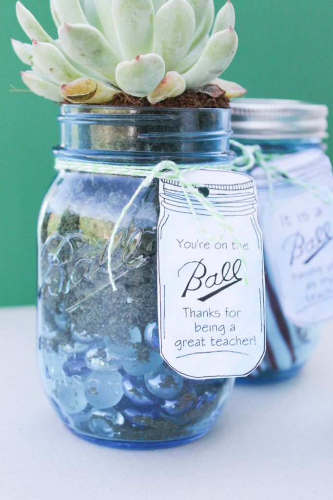 Teacher Appreciation Gift Ideas in a Mason Jar Angie Holden The
