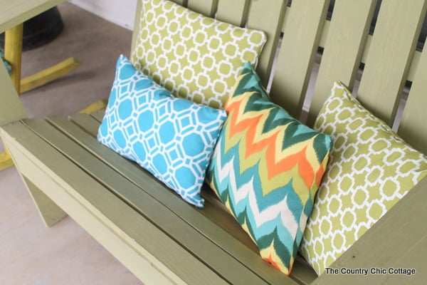 A colorful front porch transformation with a great solar powered fountain -- a must see! A colorful front porch transformation with a great solar powered fountain -- a must see!