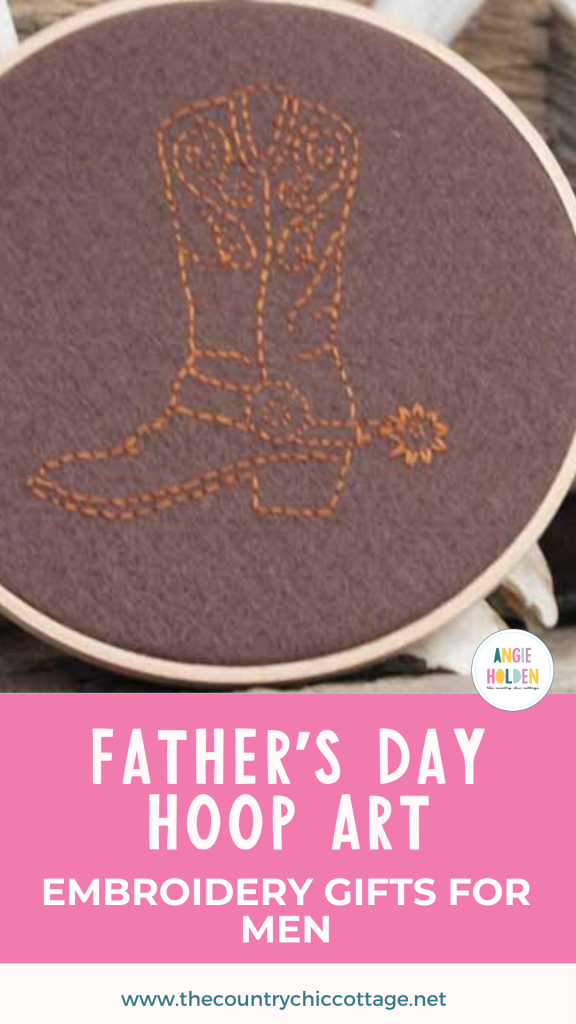 Father's Day hoop art