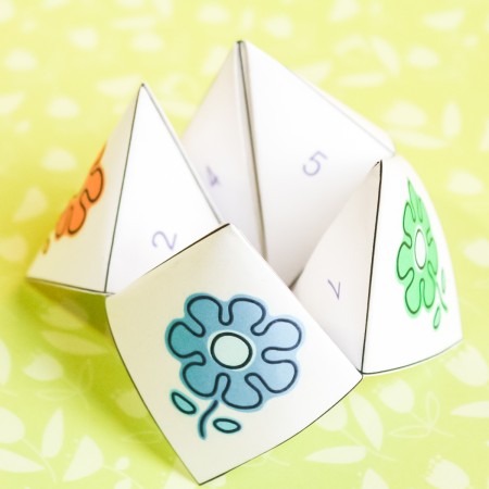 mother's day cootie catcher