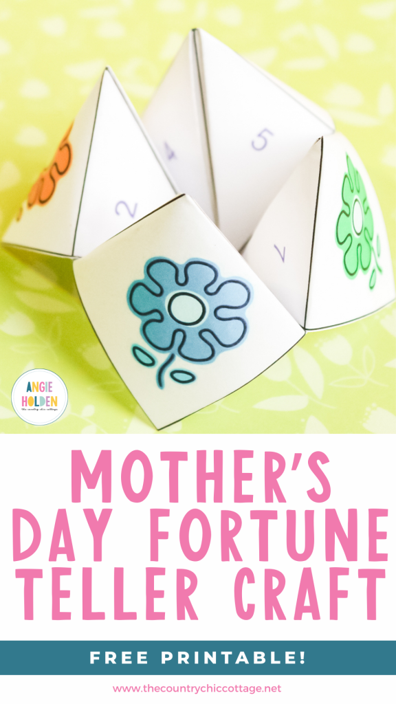 mothers Day fortune teller craft