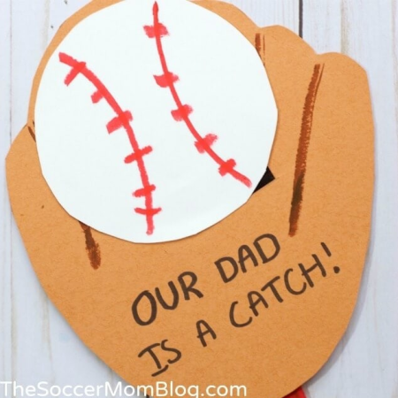 Baseball Fathers Day Card by The Soccer Mom Blog