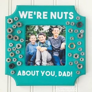 We're Nuts About You Photo Frame by Happiness is Homemade