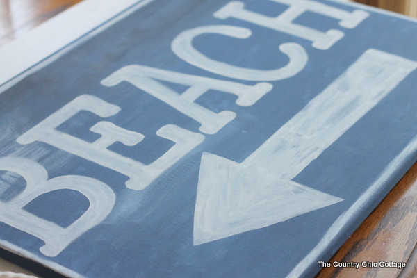 Ballard Designs Knock Off Beach Sign -- a great technique for getting a rusty appearance on a painted sign easily. You probably already have the secret ingredient in your kitchen! Ballard Designs Knock Off Beach Sign -- a great technique for getting a rusty appearance on a painted sign easily. You probably already have the secret ingredient in your kitchen!