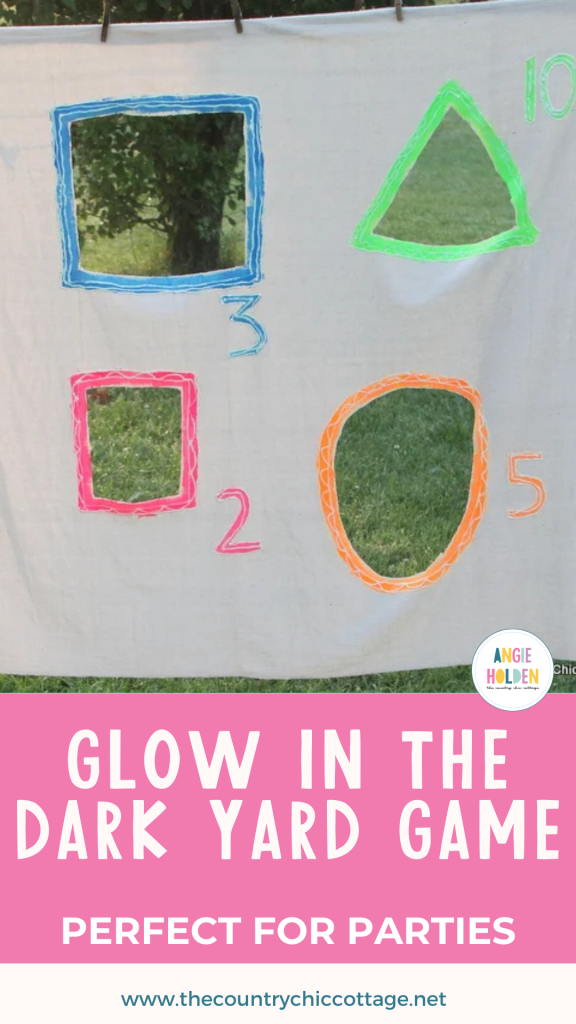 glow in the dark yard game
