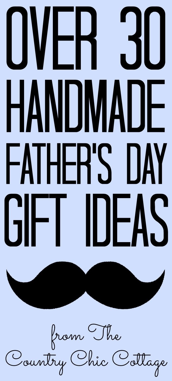 Amazing handmade gifts for Father's Day that dad will love! Give handmade with a gift straight from the heart! #fathersday #dad #giftideas