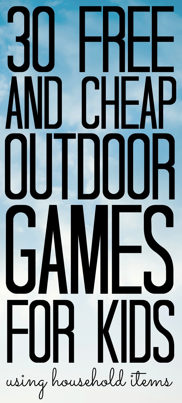 14 Equipment Free Outdoor Games Your Kids Will Go Crazy For