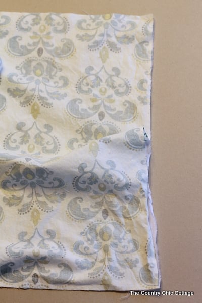 Making curtains with this simple sewing technique only requires a few straight lines across the fabric