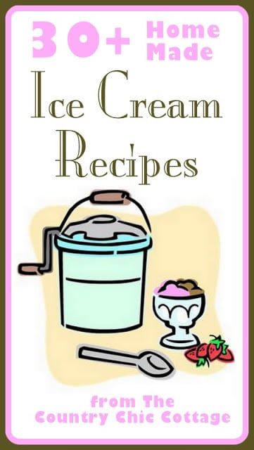 Over 30 homemade ice cream recipes for a sweet summer treat anytime. There are recipes with everything from pretzels to kiwi to coconut milk plus oh so much more. Grab your ice cream maker and get started! Some recipes don't even require a maker!! 