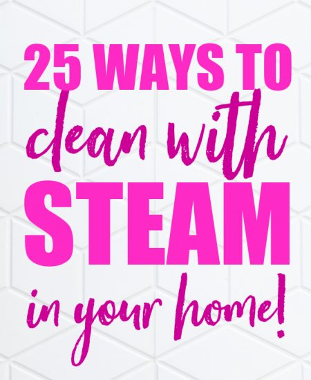 cleaning with steam