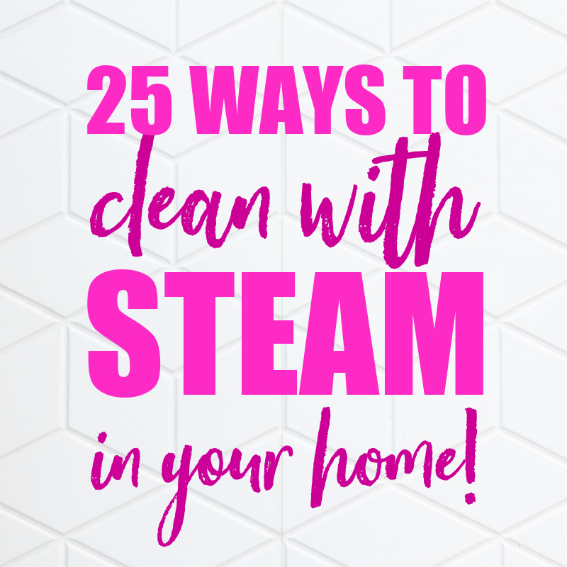 cleaning with steam