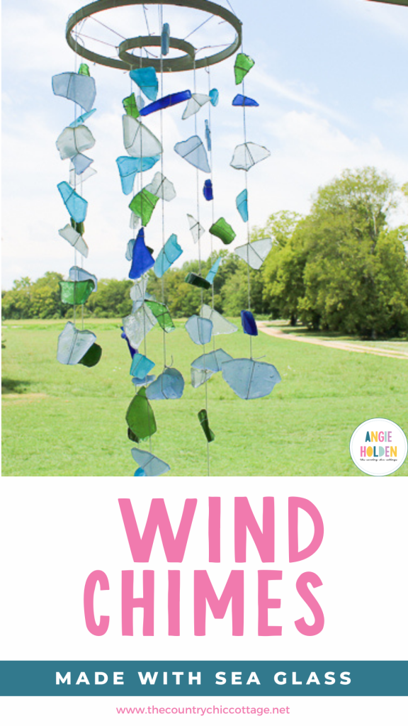 sea glass wind chimes