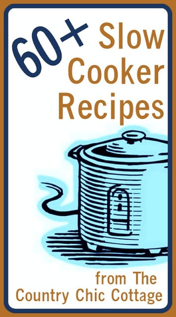 Slow Cooker Recipes -- get over 60 ideas for you crock pot all in one place.