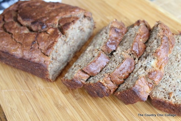 Applesauce Banana Cake by The Country Chic Cottage
