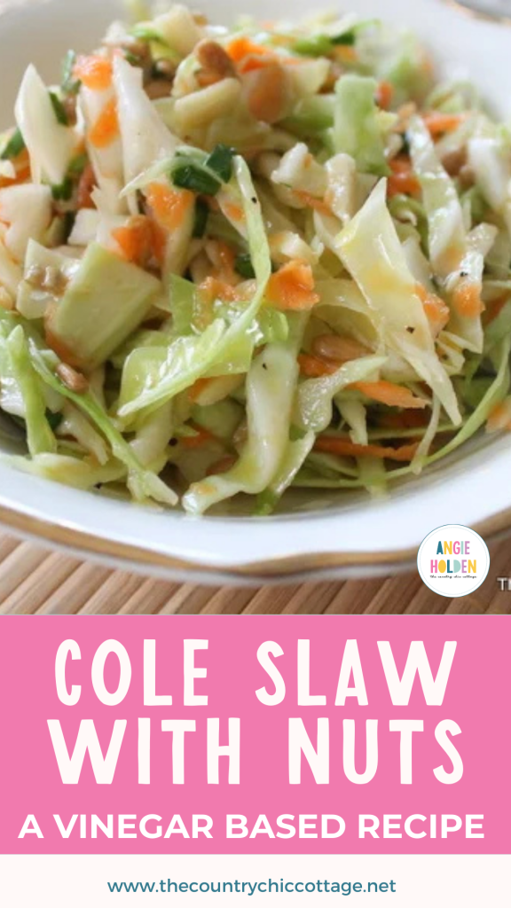 cole slaw with nuts recipe