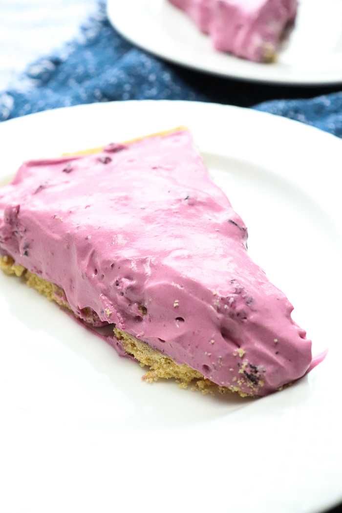 blueberry cream pie