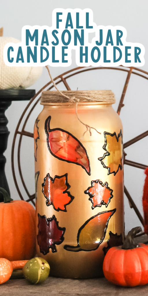 fall mason jar