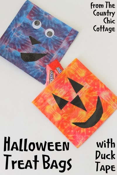 DIY Halloween Treat Bags pin image