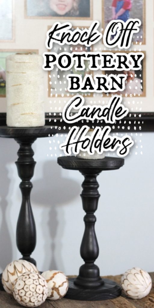 Pottery Barn Candle holders