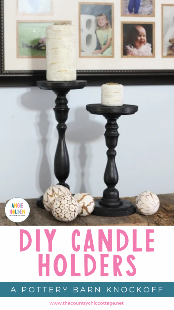 DIY candle holders