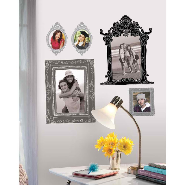 Create gallery walls in your rental with this great tip for renter friendly picture hanging.