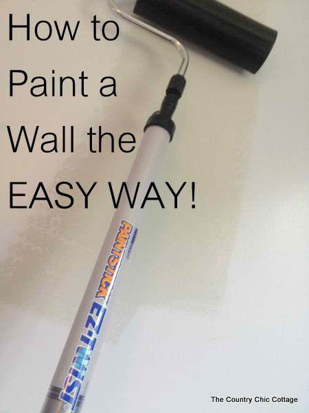 How to Paint a Gradient Wall -- learn how to get that ombre or gradient look on the wall of your home with this method. This wall looks like a paint chip with horizontal lines running through it. The post even shows how to do the math and calculate where your lines go! Painting a wall doesn't need to be hard! Here's how to easily paint a gradient ombre wall