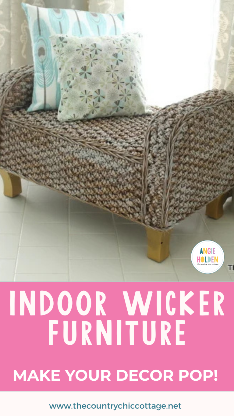 Decorating with Indoor Wicker Furniture - Angie Holden The Country Chic ...