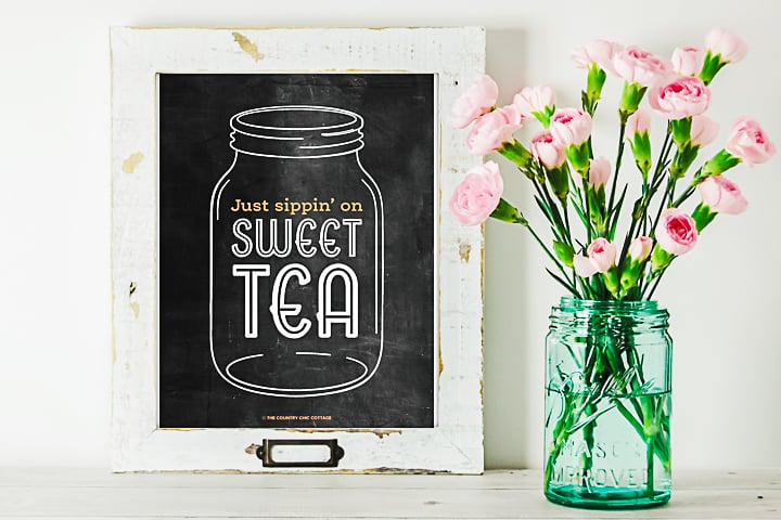 printable mason jar