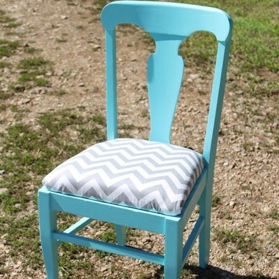 DIY painted chair