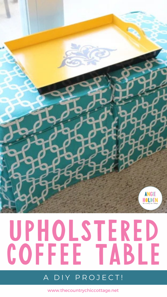 upholstered coffee table