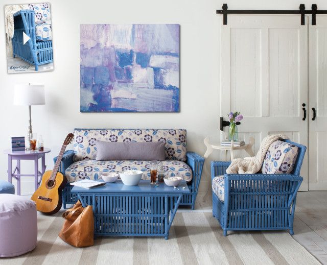 Using Wicker Furniture Indoors The Country Chic Cottage