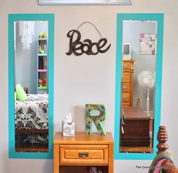 A fun and colorful teen room reveal with tons of DIY ideas. A great room on a budget with ideas for everyone!