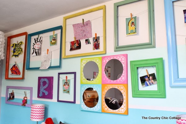 A fun and colorful teen room reveal with tons of DIY ideas. A great room on a budget with ideas for everyone!