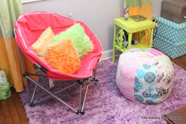 A fun and colorful teen room reveal with tons of DIY ideas. A great room on a budget with ideas for everyone!