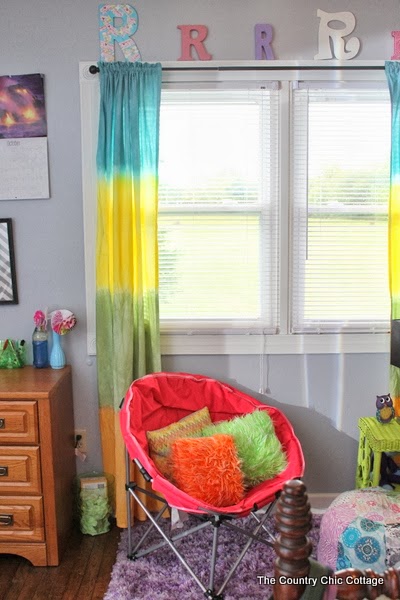 A fun and colorful teen room reveal with tons of DIY ideas. A great room on a budget with ideas for everyone!