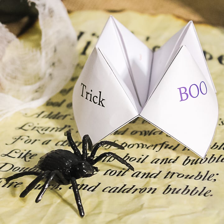 halloween cootie catcher