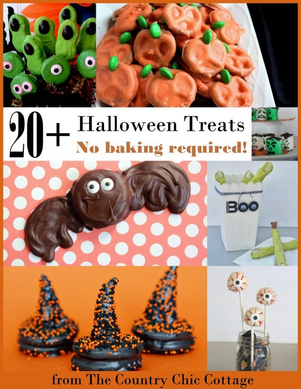 20 Halloween  Treats  NO BAKING REQUIRED The Country 