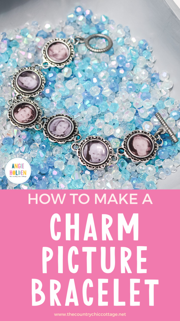 how to make a charm picture bracelet