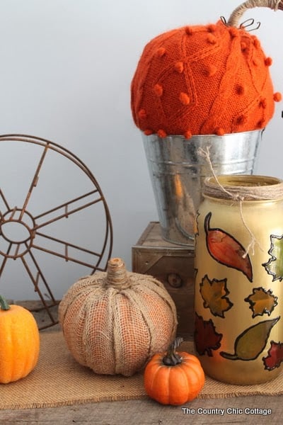 These easy DIY burlap pumpkins are the perfect addition to any fall decor!