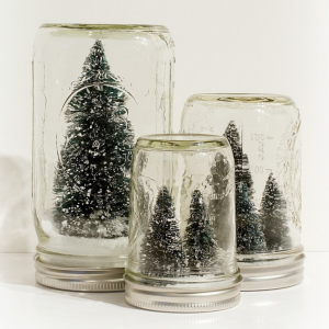 Anthropologie Snow Globes by Mason Jar Crafts Love