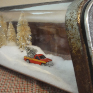Christmas Diorama by Sally's Salmagundi