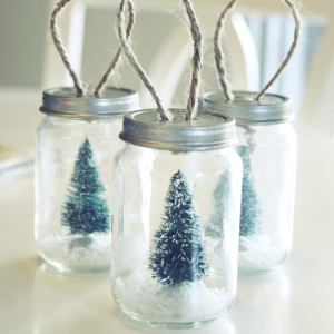 DIY Mason Jar Ornaments by Simply Home