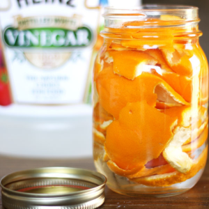 DIY Orange Cleaner Recipe by The Shabby Creek Cottage