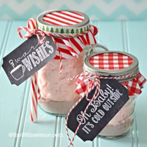 Hot Chocolate and Gift Tag Printable by The 36th Avenue