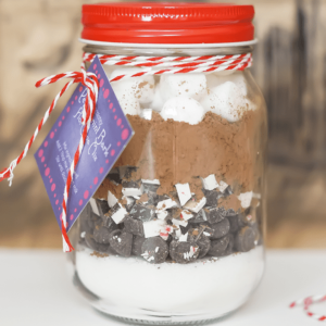 Peppermint Bark Hot Cocoa by Simply Designing