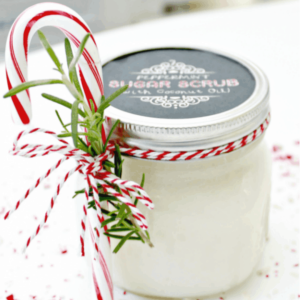 Peppermint Sugar Scrub by Mom 4 Real