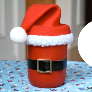 Santa Mason Jar by Yesterday on Tuesday