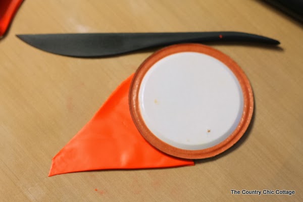 create Santa hat from Sculpey clay